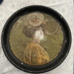 Rare Antique Drink Parfay Jeanette Tray, 1911 American Art Works (coshocton Oh). Fixed Price $200.00.