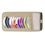 Trinkrittey Cd Visor Holder For Car, Vehicle Sun Organizer Large Khaki. Fixed Price $14.99.