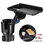 Cup Holder Tray For Car, 2 In Detachable Food Table With Solid Base 1. Fixed Price $34.80.
