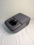 97-03 Ford F-150 Console Jump Seat Armrest W/2CUP Holder Grey Cloth /leather Oem. Fixed Price $125.00.