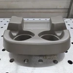 2000 - 2004 Ford Excursion F250 F350 Front Center Console Cup Holder Brown Oem. Fixed Price $39.99.