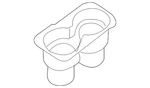 Genuine Nissan Cup Holder 96975-7S010. Fixed Price $43.08.
