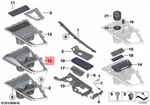 Genuine Bmw M3 M4 Gts F80 F82 F83 Cabrio Trim Center Console Front 51168058966. Fixed Price $457.58.
