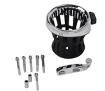 Ciro Drink Holder With Passenger Mount 50422 Black/chrome Motorcycle Accessory. Fixed Price $69.66.