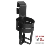 Small Plastic Beverage Holder, Black, Pack Of 2. Fixed Price $16.85.