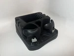 Hopkins Emic-bla Go Gear Euro Mini Center Console, Black, W/ Cup Holder. Fixed Price $14.00.