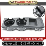 Center Console Gray Water Cup Holder For Bmw E46 323CI 325I 328CI 330I 330XI M3. Fixed Price $27.69.