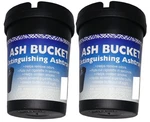 Bucket 2 Pack Extinguishing Car Cigarette Ashtray Butt One Size, Black. Fixed Price $11.99.