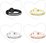 4PCS Transparent Cell Phone Ring, Diamond Setting Case Holder Grip 36. Fixed Price $13.99.
