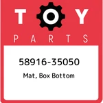 58916-35050 Toyota Mat, Box Bottom 5891635050, New Genuine Oem Part. Fixed Price $45.74.