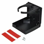 Camco Rv Spill Proof Adjustable Drink Holder Mounts W/tapes/screws Black 44044. Fixed Price $15.63.