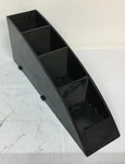 Drink Cup Lid Organizer 4 Slot Compartment Holder Stand Dispenser Counter Top. Fixed Price $15.59.