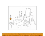 Gm Oem 00-07 Avalanche 1500 Seats Tracks Front Components-liner 88979020. Fixed Price $24.28.