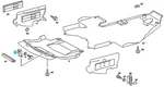 Mercedes-benz Rh Engine Compartment Holder 201-620-18-14 For 190E 1984-1993. Fixed Price $25.95.