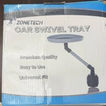 New Zonetech Car Cup Holder Swivel Tray, With Food Stand.. Fixed Price $25.00.