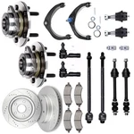 For 06-2008 Dodge Ram 1500 Front Suspension Wheel Hub Bearing W/brake Rotor Pad. Fixed Price $304.02.