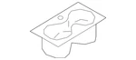 Genuine Bmw Cup Holder 51-16-7-950-997. Fixed Price $144.71.