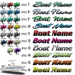 Boat Name Decal 6X36" / Custom Hull Graphic Premium Marine Vinyl Lettering Grb. Fixed Price $28.59.