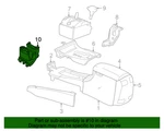 Nos 03-04 Chrysler Intrepid Center Console-cup Holder XQ35XDVAA. Fixed Price $51.14.
