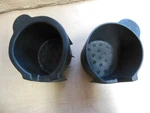 Ford Focus Soft Rubber Cup Holder Inserts Pair Set Oem Console 02 03 04 05 06 07. Fixed Price $31.00.