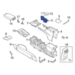 Genuine Ford 2020-2024 Escape Cup Holder LJ6Z-7813562-GA. Fixed Price $29.96.