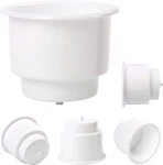 5PCS Plastic Cup Drink Holders For Marine Boat Car Truck Camper Rv W/ Drain. Fixed Price $19.99.