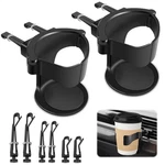2 Car Cup Air Vent Outlet Drink Coffee Bottle Can Mounts Holders. Fixed Price $22.21.