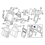 Ford F-250 Super Duty 11-16 BC3Z2813562DA Front Left Console Cup Holder. Fixed Price $14.50.