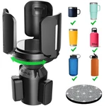 Upgraded 64OZ Large Cup Holder Expander With Coaster For Car, Expandable .... Fixed Price $40.65.