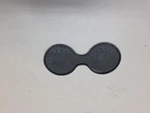 Jeep Wrangler Tj 01-06 Center Console Rear Double Cup Holder Rubber Insert Pad. Fixed Price $26.41.