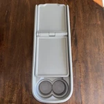 08-13 Toyota Highlander Rear Lower Console Box Tray Cup Holder Gray 58912-48091. Fixed Price $60.00.