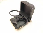 2003-2008 Subaru Forester Rear Dual Cupholder Tan. Fixed Price $22.49.