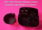 07 08 09 10 11 12 Nissan Altima Black Center Console Cup Holder W/ Insert Oem. Fixed Price $22.98.