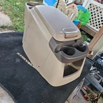 99-07 Ford F250 F350 Super Duty Excursion 4 Cup Center Console Drink Holder Tan. Fixed Price $249.00.