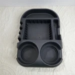 Texas Saddlebags Universal Center Cup Holder Storage Tray Cd 558 Black. Fixed Price $12.04.