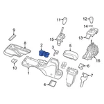 For Jeep Wrangler 2013-2014 5KX37DX9AB Console Cup Holder. Fixed Price $83.46.