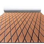 Focean Boat Flooring 94.5"L X 15.7"W 0.2"TH, Brown With Black Seam Lines. Fixed Price $74.61.
