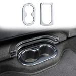 Car Rear Armrest Box Cup Holder Ring Trim Cover For 10-17 Dodge Ram 1500 Chrome. Fixed Price $23.99.