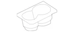 Jaguar S-type Console Cup Holder XR850883 Genuine. Fixed Price $145.00.