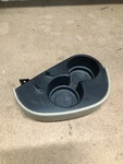 1995 - 1999 Tahoe Yukon Suburban Center Console Rear Upper Dual Cup Holder Tan. Fixed Price $22.00.