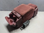 2000-2005 Buick Lesabre Red Cloth Center Console Cup Holder Armrest 12" Lid. Fixed Price $199.99.