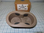 Ford F75Z-7813562-AAB Cup Holder Insert 2ND Row Beige Oem Nos. Fixed Price $25.99.