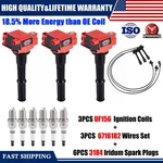 3X UF156 Ignition Coil + Wires 6X Spark Plugs For Toyota Tacoma Tundra 3.4L V6. Fixed Price $52.99.