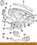Chrysler Oem 02-03 Ram 1500 Instrument Panel-cup Holder 5GT151QLAE. Fixed Price $132.79.