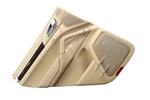 11-18 Porsche Cayenne Rear Left Driver Side Interior Door Panel Trim Beige Oem. Fixed Price $92.00.