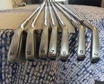 Near Mint Taylormade P7CB 4-PW Iron Set W/kbs C-taper Light Shafts Regular Flex. Fixed Price $850.00.