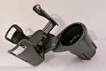 Limitless Auto Double Cup Station Holder Expandable 360 Rotating Adjustable Base. Fixed Price $15.00.