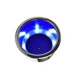 Marine City 304 Stainless Steel 8 Blue Led Lights Cup Holder With Drain For Boat. Fixed Price $19.90.
