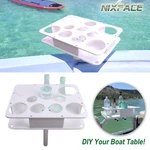 Boat Drink Bar Cup Holder, Cocktail Table Marine Party W/rod. Fixed Price $79.99.
