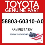 Toyota Genuine 5880360310A0 Box Sub-assy Console Cup Holder 58803-60310-A0 Oem. Fixed Price $131.93.
